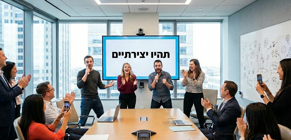 מופע אימפרוביזציה שכולו פאן!